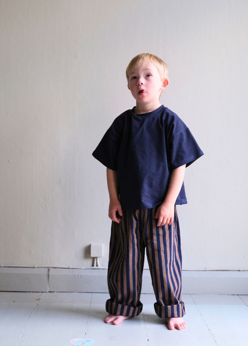 COTTON PANTS CHOCOLATE