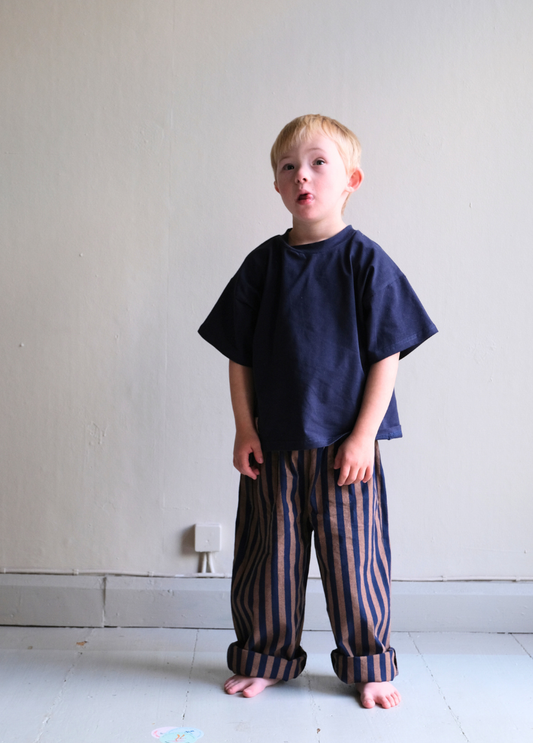 COTTON PANTS CHOCOLATE