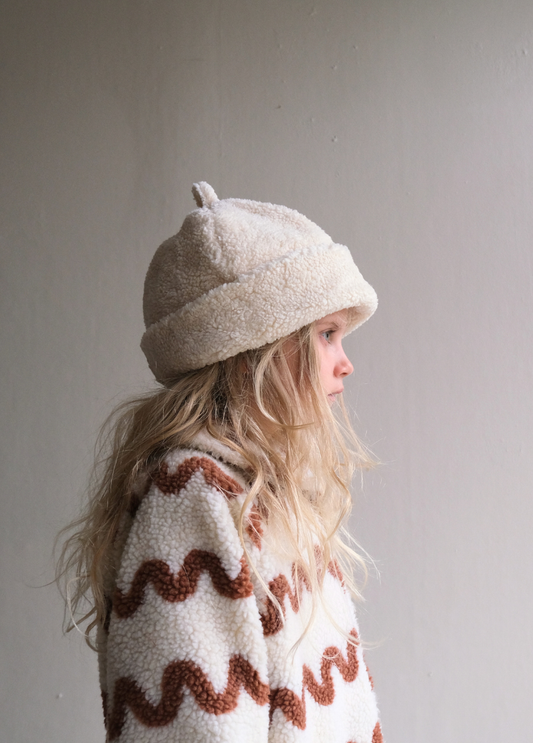ACORN COTTON TEDDY HAT