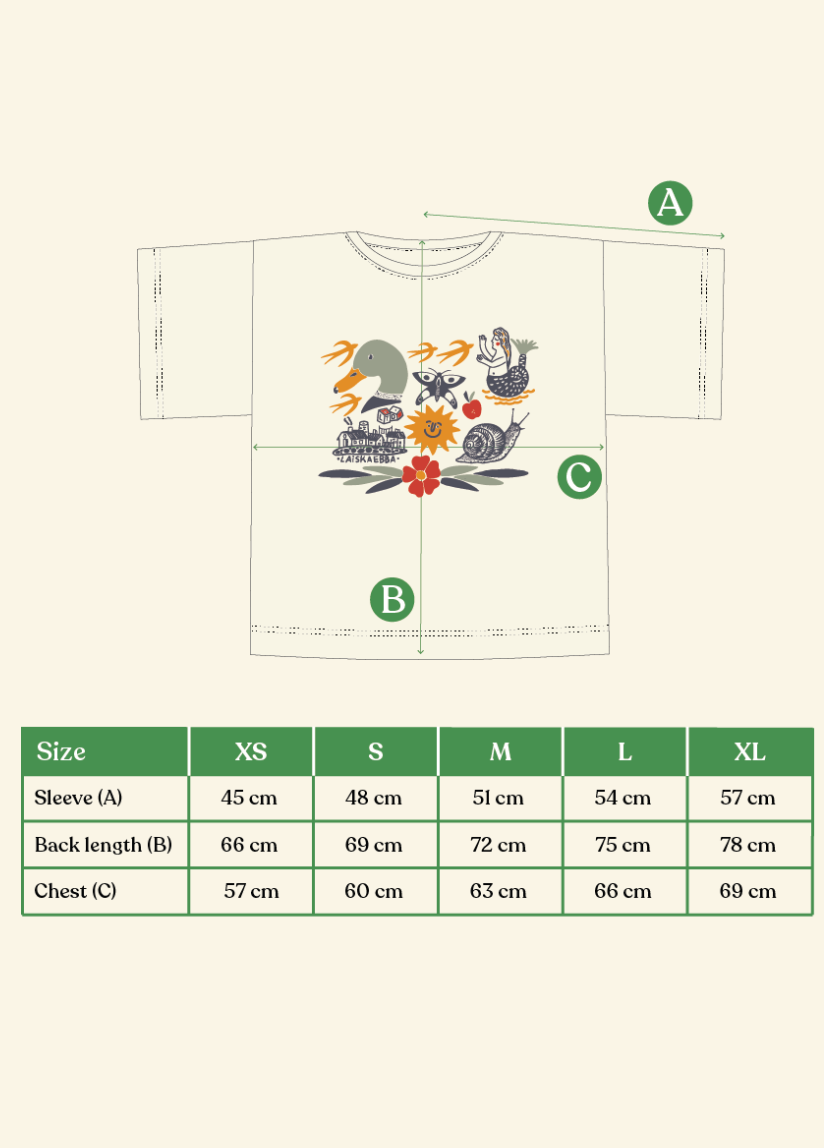 ~T-SHIRT~ TUPPU RITOLA x LAISKA EBBA