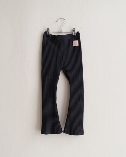 DAPHNE RIB FLARED PANTS