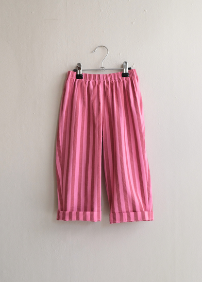 COTTON PANTS BERRY