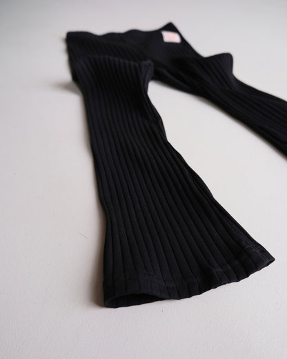 DAPHNE RIB FLARED PANTS