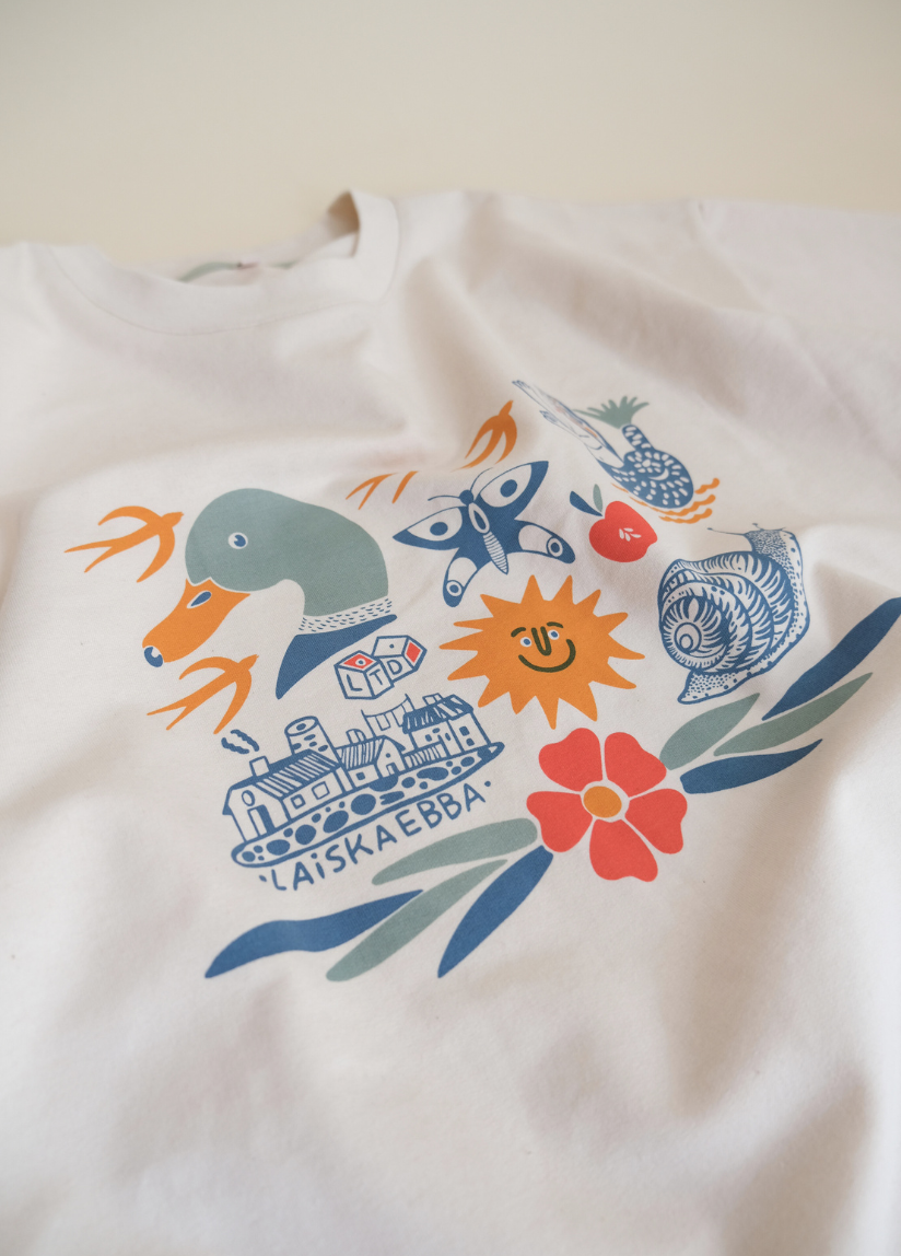 ~T-SHIRT~ TUPPU RITOLA x LAISKA EBBA