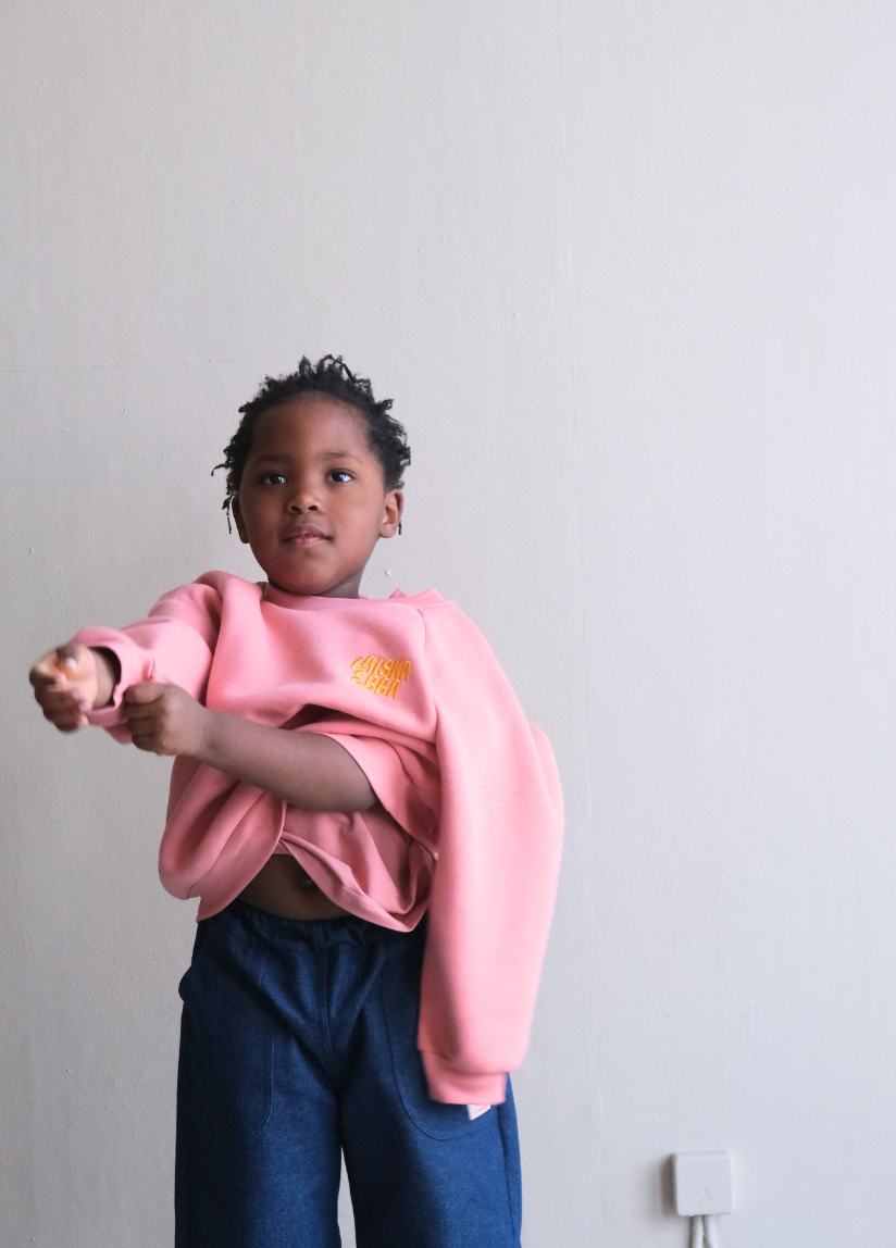 BUBBLEGUM PINK RAGLAN SWEATSHIRT